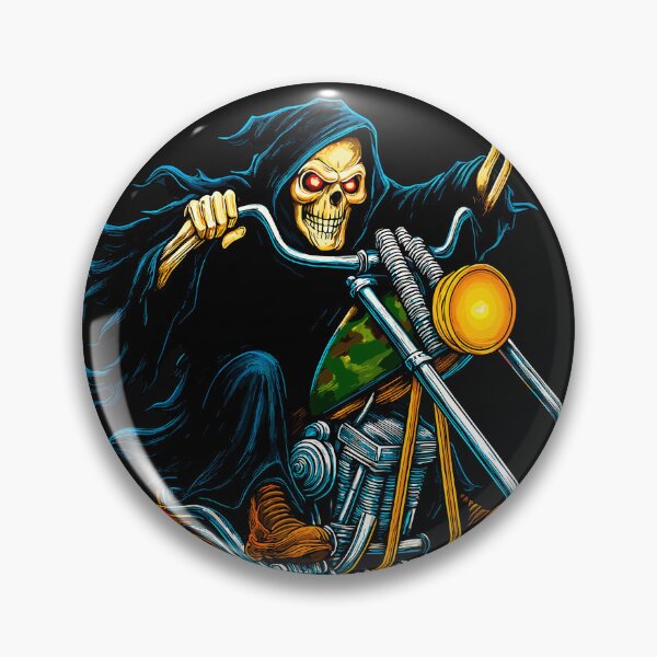 Item preview, Grim Reaper Biker designed and sold by GhostRiderMerch.