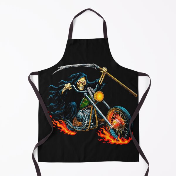 Item preview, Grim Reaper Biker designed and sold by GhostRiderMerch.