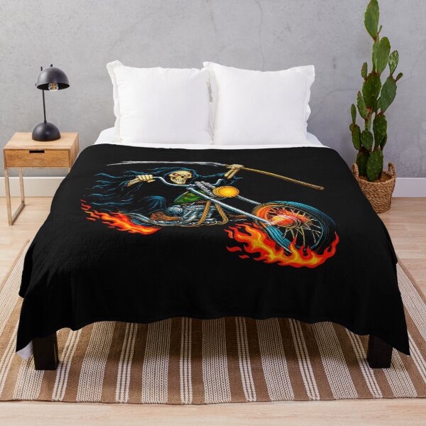 Item preview, Grim Reaper Biker designed and sold by GhostRiderMerch.