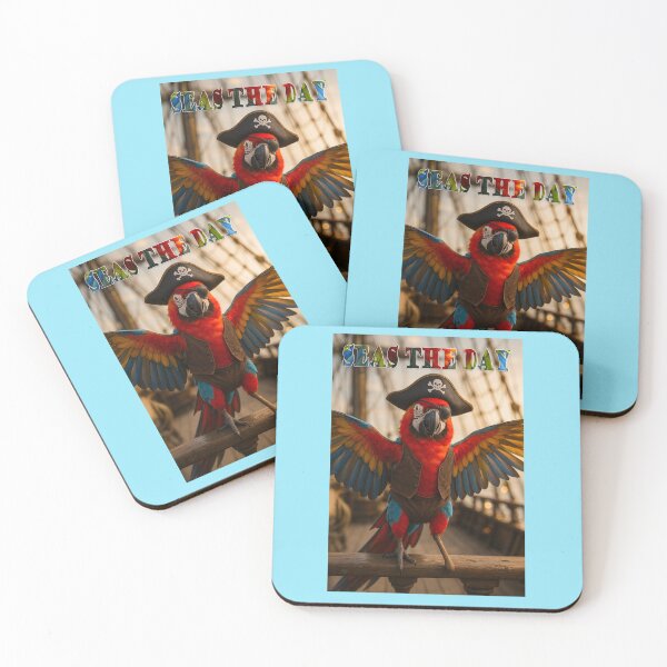 Item preview, Parrot Pirate designed and sold by Tridentulus.