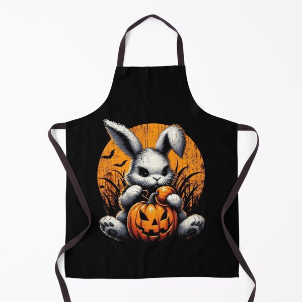 Item preview, Long Ears White Rabbit waiting on Halloween designed and sold by LLdreams.