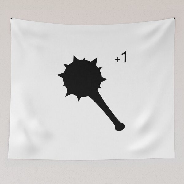 Item preview, Plus One Mace (Black) designed and sold by Randy8560.