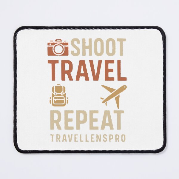 Item preview, Shoot. Travel. Repeat. – For Photographers & Adventurers | TravelLensPro designed and sold by TravelLensPro.