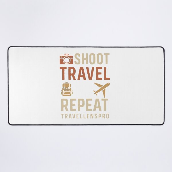 Item preview, Shoot. Travel. Repeat. – For Photographers & Adventurers | TravelLensPro designed and sold by TravelLensPro.