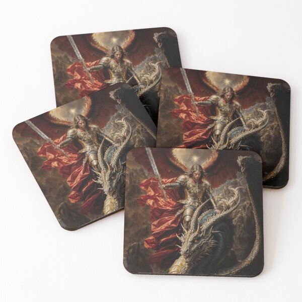 Item preview, Archangel Michael and Serpent designed and sold by AliceWhiteDF.