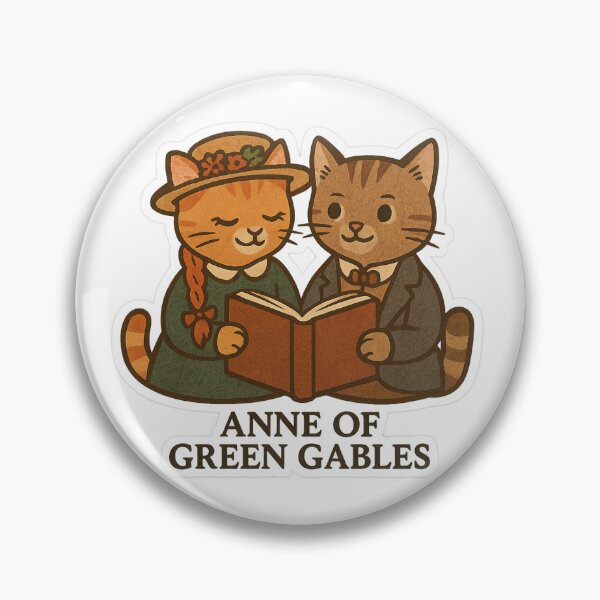 Item preview, Anne & Gilbert – Romantic Literary Cat Sticker designed and sold by Lavoretty.