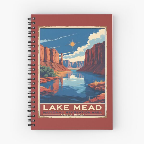Item preview, Vintage Lake Mead National Recreation Area Design designed and sold by GoodOldVintage.