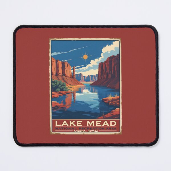 Item preview, Vintage Lake Mead National Recreation Area Design designed and sold by GoodOldVintage.