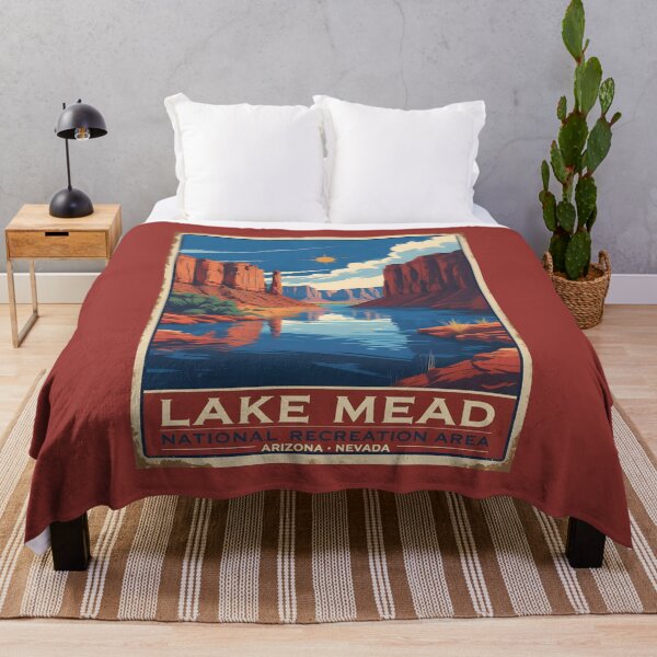 Item preview, Vintage Lake Mead National Recreation Area Design designed and sold by GoodOldVintage.