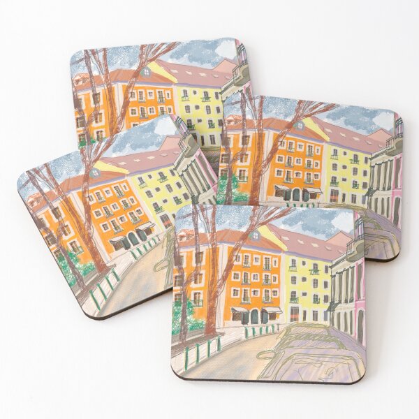 Item preview, Príncipe Real. Praça das Flores. iPad sketch designed and sold by Tereza Pilar  Art.