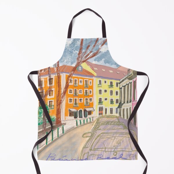 Artikelvorschau, Principe Real. Praça das Flores. iPad-Skizze entworfen und verkauft von Tereza Pilar  Art.