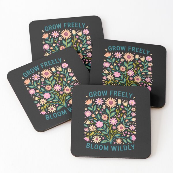 Item preview, Colorful Floral Grow Freely, Bloom Wildly designed and sold by AlienOccupation.