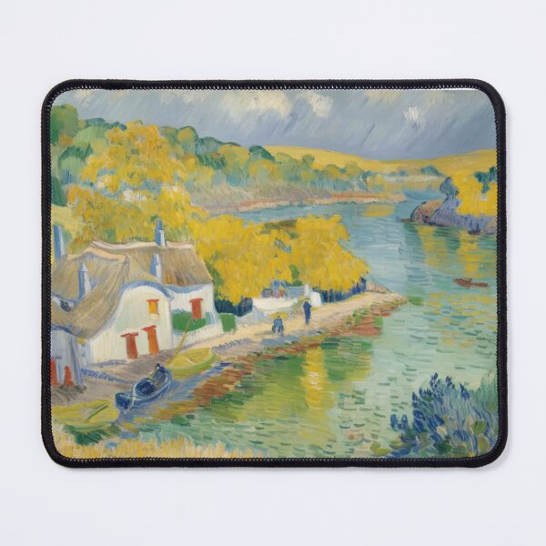 Item preview, Gullet Salcombe Estuary(watercolour + AI) designed and sold by artsmeow.