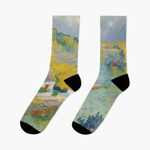 Item preview, Gullet Salcombe Estuary(watercolour + AI) designed and sold by artsmeow.