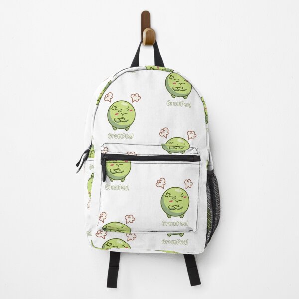 Item preview, GrumPea – Funny Kawaii Angry Pea Character designed and sold by arteena.