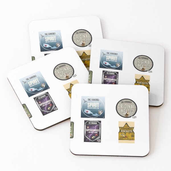 Item preview, The Hundred-ish — Satirical Cricket Badge Collection (8-Team Grid) designed and sold by WhisperFrame.
