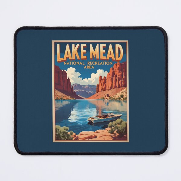 Item preview, Vintage Lake Mead National Recreation Area Design designed and sold by GoodOldVintage.