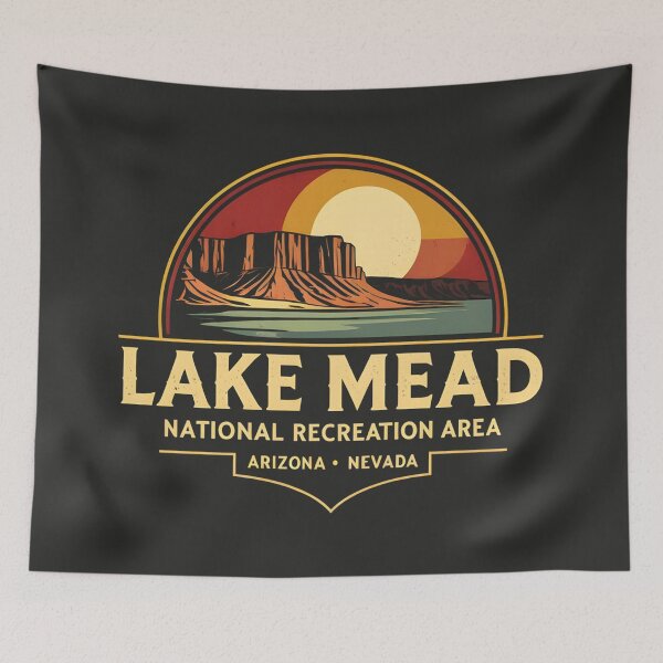 Item preview, Lake Mead National Recreation Area designed and sold by GoodOldVintage.