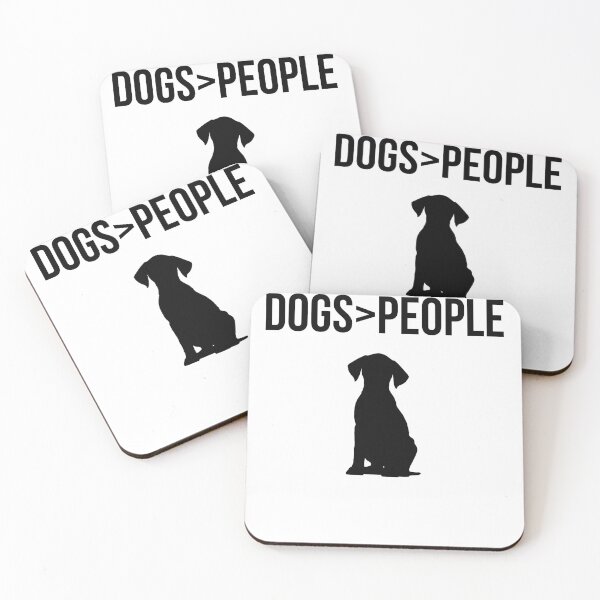 Item preview, Dogs Are Better Than People Pillow designed and sold by Trey's MarketShop.