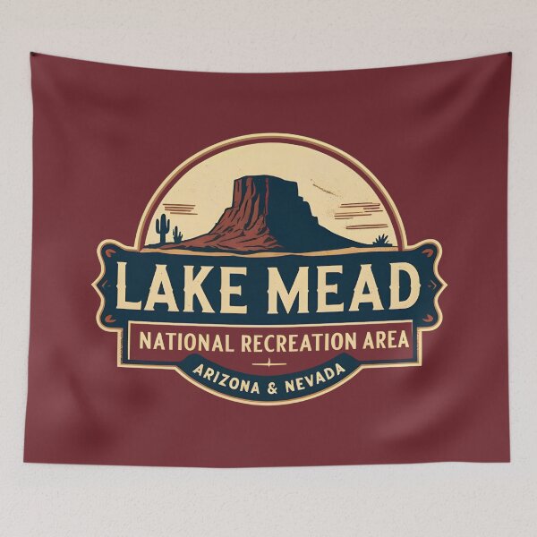 Item preview, Lake Mead National Recreation Area designed and sold by GoodOldVintage.