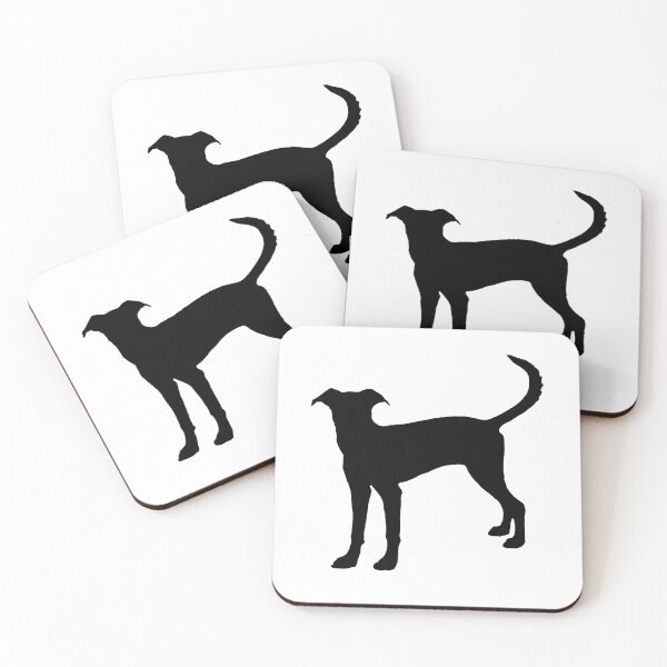 Item preview, Black dog silhouette designed and sold by alczar.