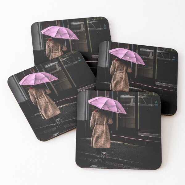 Item preview, Moody Home Decor Pink Umbrella designed and sold by J. Valencia.