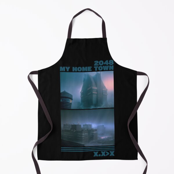 Item preview, Future City 2048 – Retro Sci-Fi Vaporwave Design designed and sold by Absyntart.