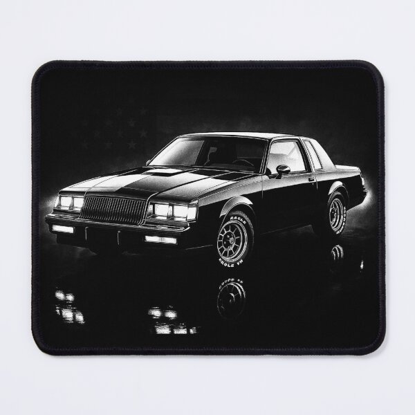 Item preview, Buick Grand National Regal Turbo Art – Classic 80s Muscle Car Illustration designed and sold by Stinky Lincy's Apparel Company.