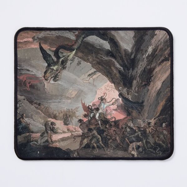 Item preview, Pluto and a Harlequin in Hell designed and sold by RickE.
