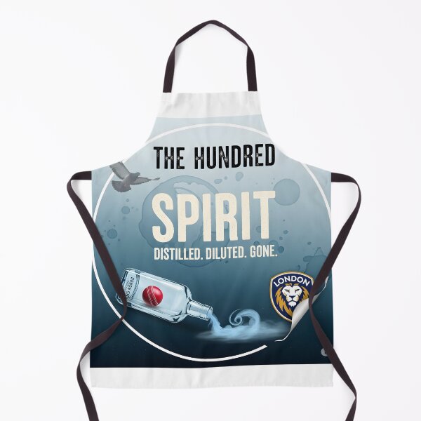 Item preview, London Spirit – “Distilled. Diluted. Gone.” Satirical Cricket Badge designed and sold by WhisperFrame.