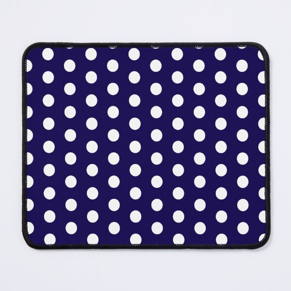 Item preview, Navy Blue and White Polka Dots designed and sold by DanielleGensler.