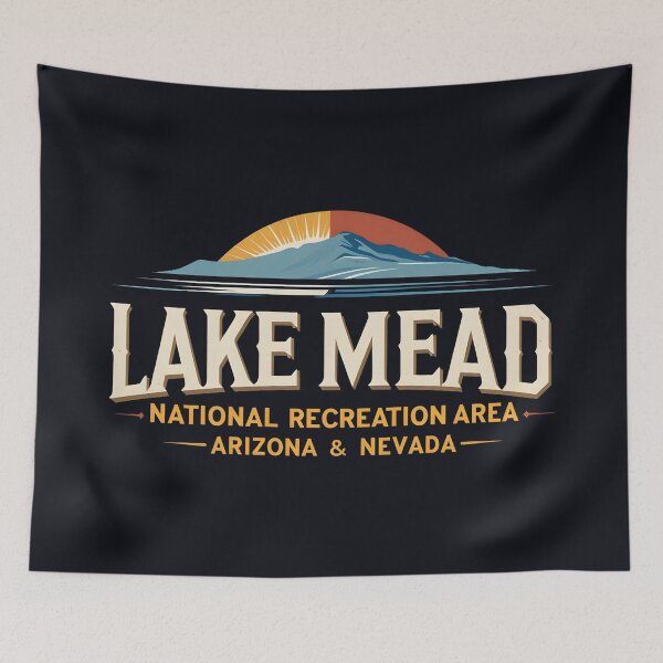 Item preview, Lake Mead National Recreation Area designed and sold by GoodOldVintage.