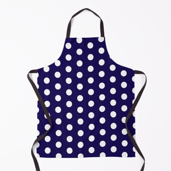 Item preview, Navy Blue and White Polka Dots designed and sold by DanielleGensler.