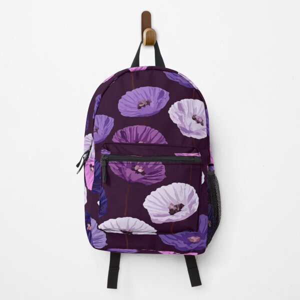Item preview, Poppies flowers in pink and purple designed and sold by Wildlife and marine life.