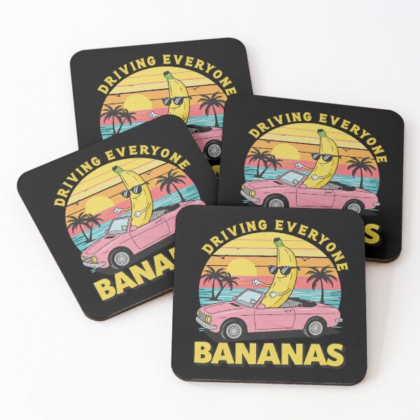 Item preview,  Driving Everyone Bananas Funny Pun designed and sold by TeeARTHY.