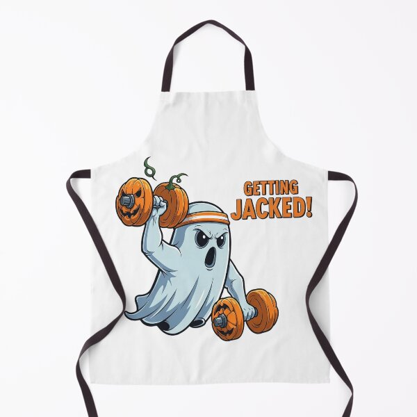 Item preview, Funny Ghost Pumpkin Workout Halloween designed and sold by Pixelzo.