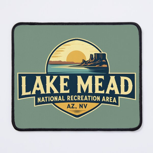 Item preview, Lake Mead National Recreation Area designed and sold by GoodOldVintage.