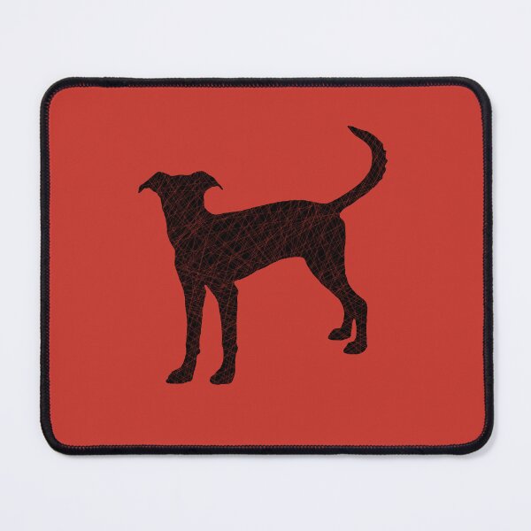 Item preview, Black dog silhouette designed and sold by alczar.