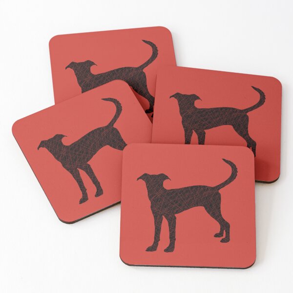 Item preview, Black dog silhouette designed and sold by alczar.