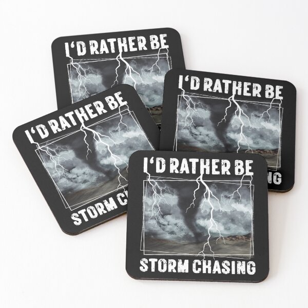 Item preview, I'd Rather Be Storm Chasing - Tornado Chaser Meteorology designed and sold by Faissal Thomass.