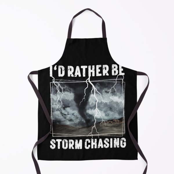 Item preview, I'd Rather Be Storm Chasing - Tornado Chaser Meteorology designed and sold by Faissal Thomass.