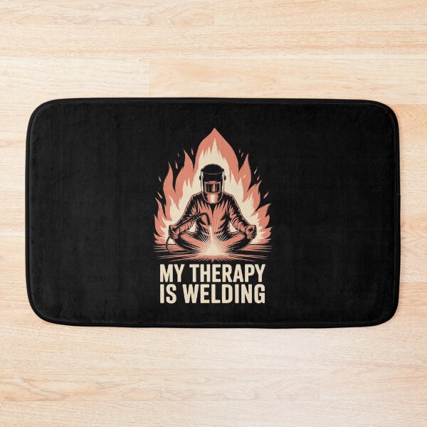 Item preview, My Therapy Is Welding - meditation  designed and sold by shokA Design.