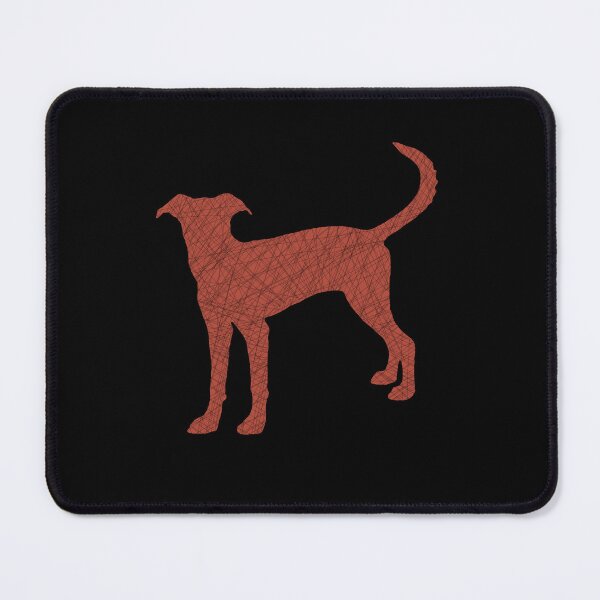 Item preview, Red dog silhouette designed and sold by alczar.