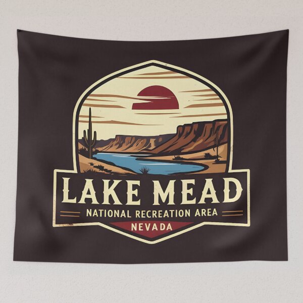 Item preview, Lake Mead National Recreation Area designed and sold by GoodOldVintage.