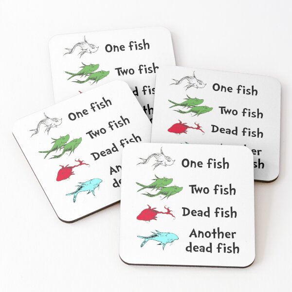 Item preview, One Fish Two Fish Dead Fish Another Dead Fish designed and sold by joshpincus.