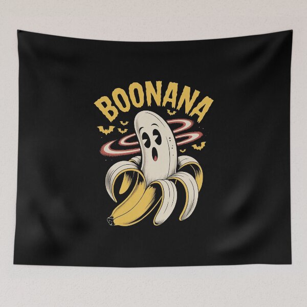 Item preview, Boonana Funny Ghost Banana Cartoon designed and sold by Verycutethings.