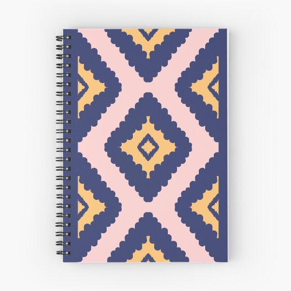 Item preview, Simply Ikat Art Pink Yellow Blue Beautiful Handcraft Motif  designed and sold by Chercheryellow.
