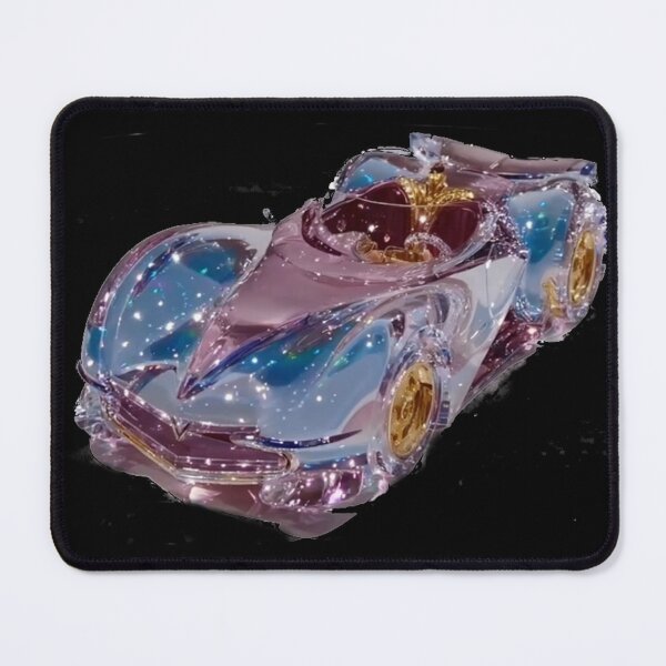 Item preview, Celestial Iridescent Crystal Supercar with Stardust designed and sold by MoreGlamour.