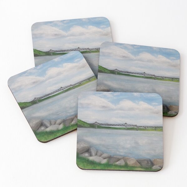 Item preview, Rip Van Winkle Bridge - View from Dutchman's Landing designed and sold by Jamie  Taylor.