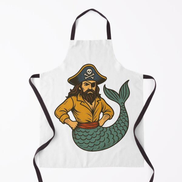Item preview, Pirate Mermaid Logo Design | Unique Nautical Fantasy Artwork designed and sold by ldjcustomdesign.